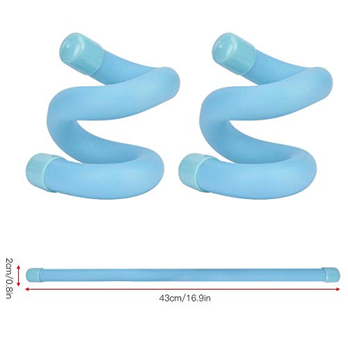 Weight Bracelet, 2Pcs Portable Durable EVA Yoga Weight-Bearing Bracelet Sports Auxiliary Supply Training Wrist Weight Ring Wearable Weight-Bearing Fitness Wristband for Fitness Exercise for Men Women - Thumbnail 7