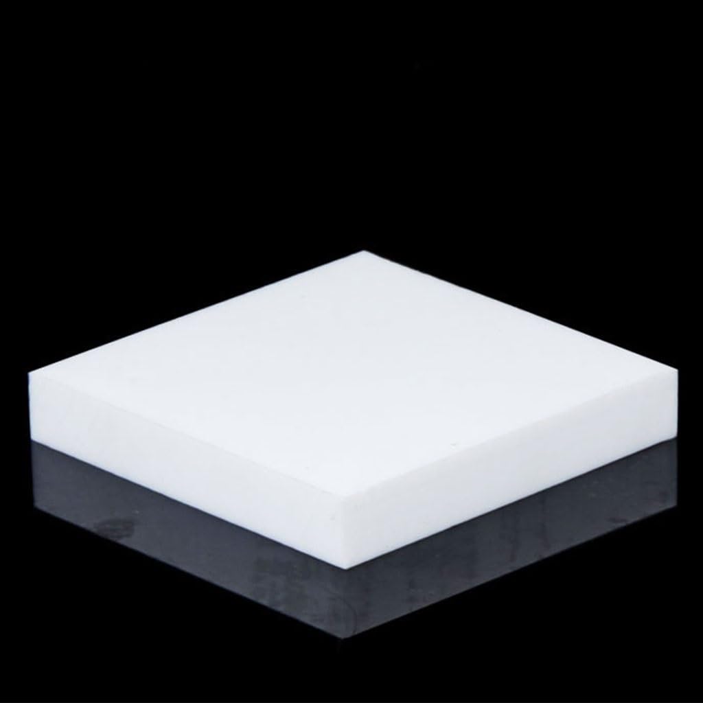 Płyta PTFE O Grubości 0,5 Mm, 1 Mm, 2 Mm, 3 Mm, 4 Mm, 5 Mm, 6 Mm, 500 X 500 Mm, Odporna Na Wysoką Temperaturę, Płyta PTFE, 1 Szt.(4mm)