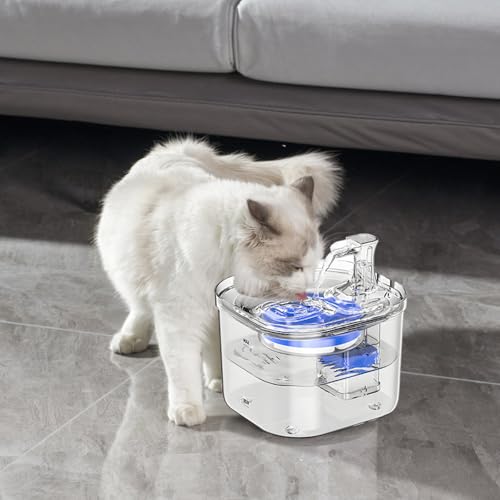 Fuente de agua automática para perros y gatos 2.6 gal miniatura 4