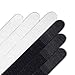Besign 50 Pack Fastening Cable Straps, Reusable Cord Organizer, Keeper Holder, Cable Ties for Earphones, Earbuds, Headphones, Home Office Tablet, PC, TV Wire Management, 3 Size, Black and White
