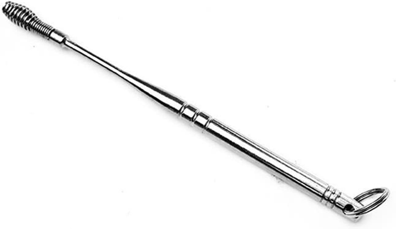 Earwax Removal Spiral Massage Ear Pick 360° Portable Stainless Steel Earpick Tool