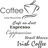 ☕️ HOCHWERTIGE QUALITÄT: Wir von INDIGOS UG haben den Fokus auf Wandtattoos gelegt, welche selbstklebend sind und sich durch eine hochwertige Qualität auszeichnen. Uns war sehr wichtig, eine große Auswahl an Farben und Größen anzubieten, damit für jeden etwas dabei ist.