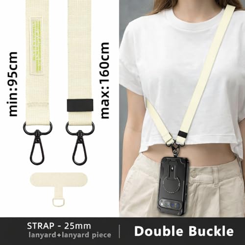 Image of AccuPrints Sumiko Phone Lanyard, Adjustable Polyester Lanyard, Universal Neck Strap With a Tether Pad For Phone Case Keys Id Badges, Mobile Strap Compatible With Most Mobile Phones parents