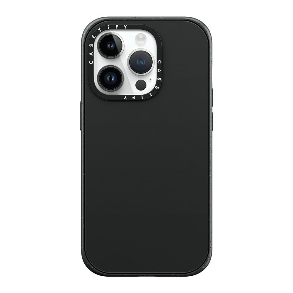 CASETiFY iPhone14 Pro ケース クリアー　黒　② Amazon.com: CASETiFY Impact iPhone 14 Pro Case [4X Military Grade