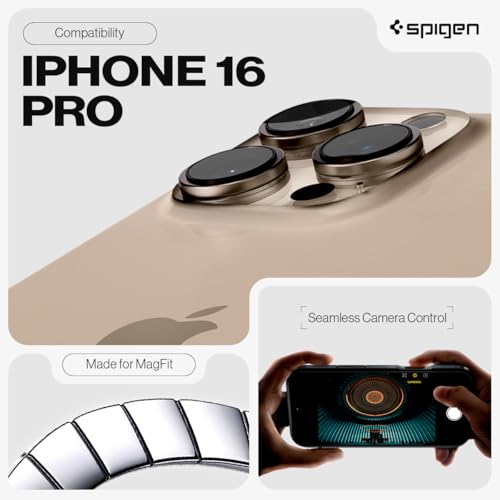 Image of Spigen Tough Armor MagFit for iPhone 16 Pro Case, Metal Slate