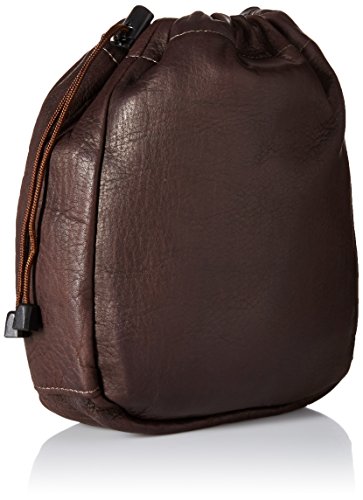 Large Drawstring Pouch, Chocolate, One Size2