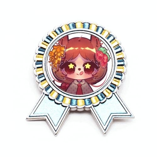 Broche écureuil fleur métal M pour customiser un manteau uni trop basique
