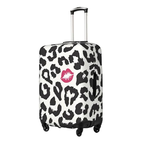 Leopard Print Travel Luggage Cover Suitcase Protector Bag, Fits 18-32 Inch Luggage, Anti-Scratch Baggage Covers For Kid And Adult,X-Large2