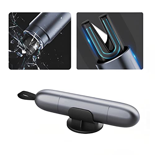 gotosee Mini martillo multifuncional de la seguridad, interruptor de la ventana, taladro del acero del tungsteno del martillo del escape del coche