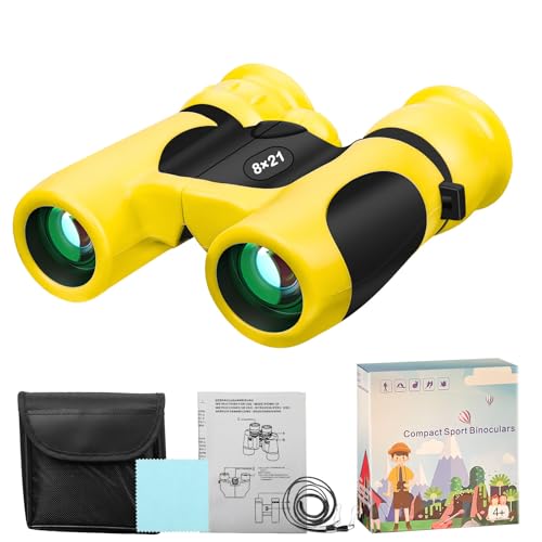 Binoculares para niños 8x21 alta resolución compactos miniatura 1