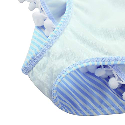 Image of FreeLu Baby Girls' One Piece Cartoon Swimsuit Animal Print Bathing Suit Ruffles Swimwear Cute Baby Bikini Beachwear