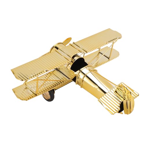Artigianato Esquisito: Meticolosamente realizzato a mano, questo ornamento aereo per scrivania mostra dettagli fini e uno stile artistico. Ogni pezzo è progettato con cura per migliorare l'attrattiva visiva, rendendolo un oggetto decorativo affascinante che eleva l'atmosfera di qualsiasi stanza.