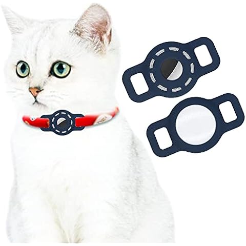 AirTag Funda de Silicona para Collar de Mascota Cover