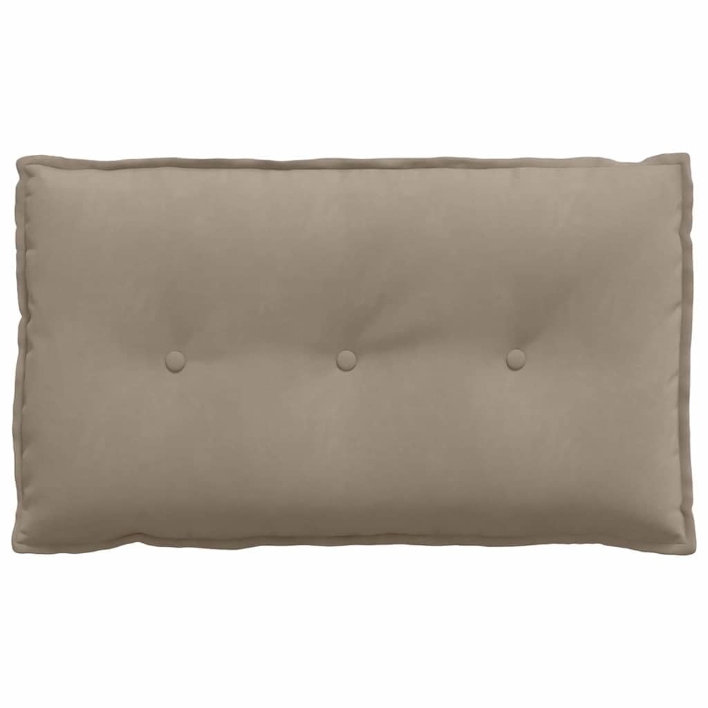 Cojín para la espalda, 80 x 50 cm, microfibra, diseño moderno, acolchado visible, duradero e indeformable, para sofá, salón, dormitorio, oficina