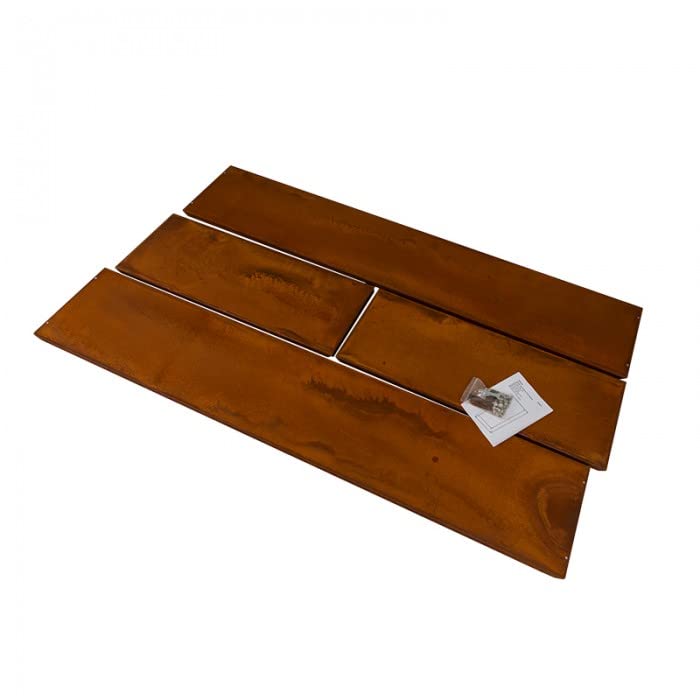 Grindi - Kaminholzregal Kaminholzständer Brennholzregal Holzaufbewahrung - Fusta, 80x30x160 - Holzkorb für Kaminholz & Holzlager, Holzunterstand für innen und außen