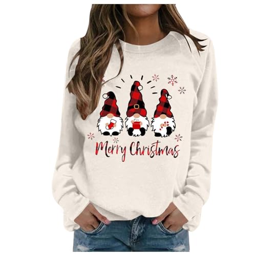 Weihnachtspullover Damen, weihnachtspulli Damen, weihnachtsshirt,...