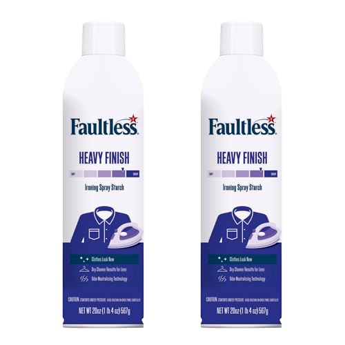 Heavy finish , Ironing spray starch Pack of 2