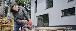 Einhell Professional Sega circolare manuale a batteria TP-CS 18/165 Li BL - Solo Power X-Change (18 V, Brushless, lama Ø 165 mm, regolazione dell'angolo di taglio senza attrezzi, senza batteria)