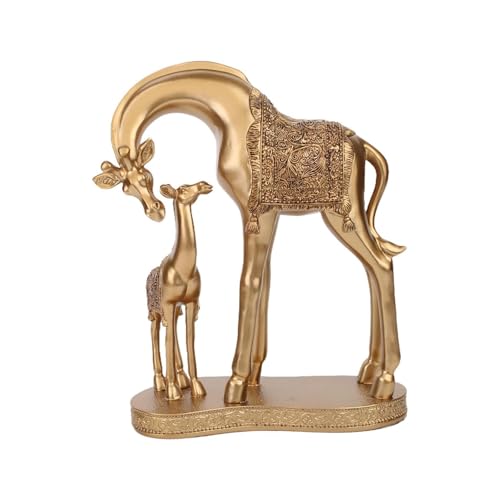 Figuras Decorativas Modernas Salon Doradas Marca KUKUUU