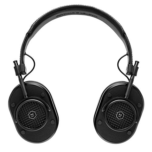 Master & Dynamic Mh40 Wireless Over-Ear Headphones - Noise Isolating With Mic - Professional Studio Headphones With Bluetooth Capability, Black #TOP3