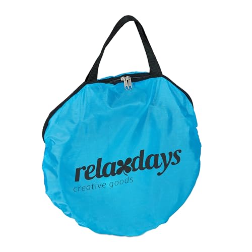 Relaxdays Katzentunnel faltbar, BxD: ca. 50x25 cm, Katzenröhre mit Spielzeug & Tasche, interaktiver Spieltunnel, grau