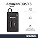 Amazon Basics UPS Battery Backup & Surge Protector 400VA/255W, 6 Outlets, Standby Uninterruptible Power Supply, for Power Outage Protection, Compact, Black