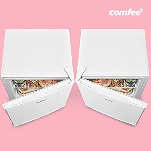 COMFEE’ 31L Mini Congelador, Temperatura Regulable, Puerta Reversible