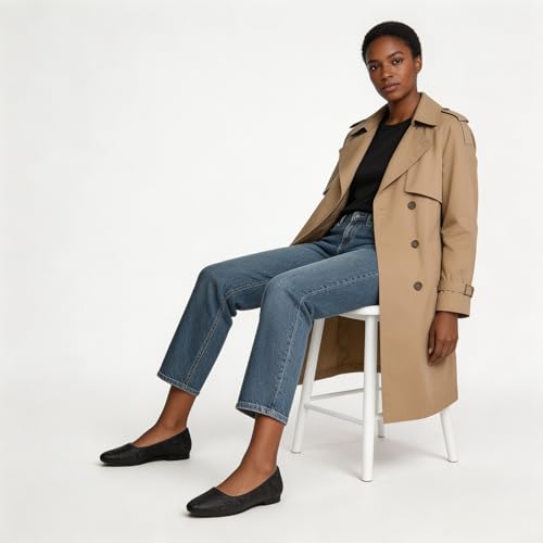 Image of Women's Ballet Flats Shoes Comfortable PU Leather Dress Slip on Shoes Teacher Business Casual