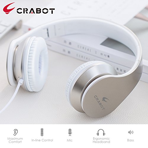 Crabot I65 Pieghevole Cuffie Leggere Archetto