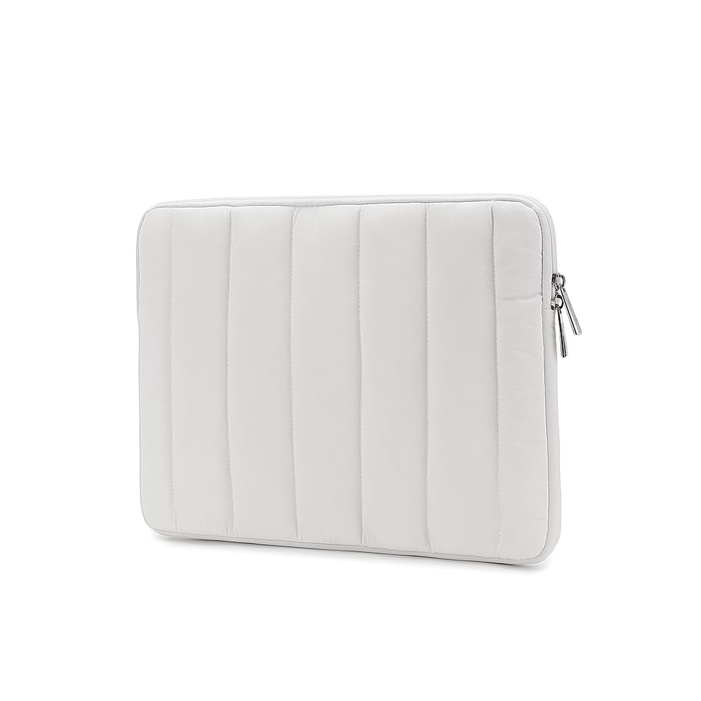 Canvaslife14-inch Notebook Sleeve, Case Compatible for 14.1 inch,MacBook Pro 14", inch and 14 inch-14.4 inch Laptop case Bag (White)