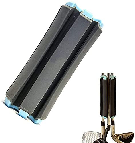 Abbcoert Portable Rod Holder, Silo Golf Club Carrier, Organizer for 6 Clubs