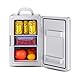 FHISD Réfrigérateur de voiture-16L Mini Refroidisseur et réchauffeur de réfrigérateur Silencieux&Mdash;Blanc