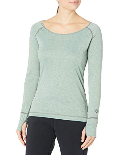 Hot Chillys Womens Geo Long/Sleeve Scoop Top