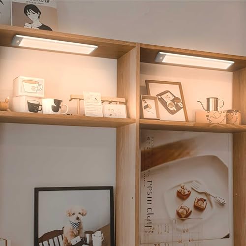 LEPOTEC 30 LED sob a iluminação do balcão, luz de armário de cozinha de movimento, luzes de armário