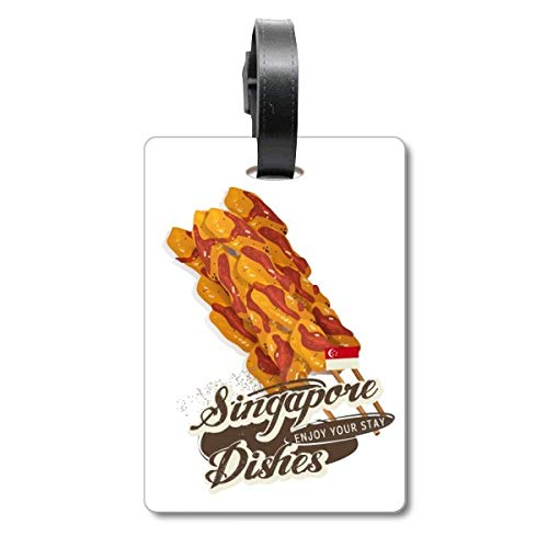 Singapour Satay Cruise étiquette valise pour éviter la perte de bagage