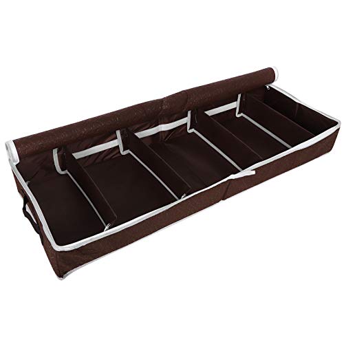 Liukouu Shoe Organizer, Under Bed Shoe Box Foldable Waterproof Shoes Holder, for Dormitory Attic(Small (80 * 25 * 10CM)) - Image 3