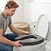 Toilet Booster – 5 cm Riser, Sponge Cushion, Waterproof pad | Universal high-Density Support Platforms improving Postures and Seating Stability for Adults Needing Elevated Bathroom Comfort