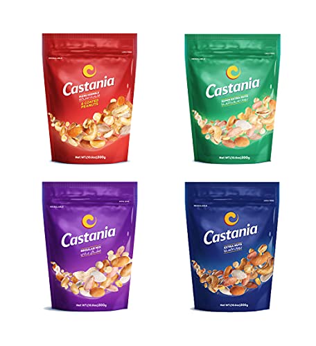 Castania Lebanese Nuts Variety Pack (Extra Mix) – 4 pack