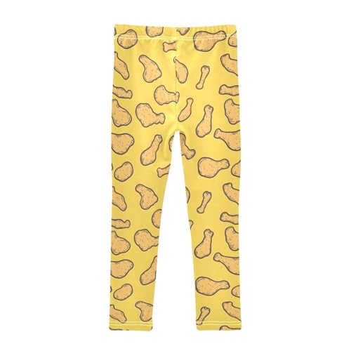 Chicken Legs Girls Leggings Athletic Pants Tights Stretch Bottom2