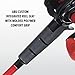 Abu Garcia 6’6” Max X Fishing Rod and Reel Baitcast Combo, 4+1 Ball Bearings with Lightweight Graphite Frame & Sideplates, Aluminum Handle