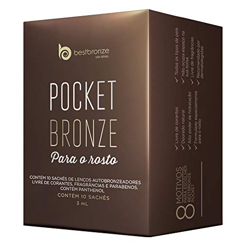 Best Bronze Lenço Autobronzeador Pocket Bronze - 10 Sachês