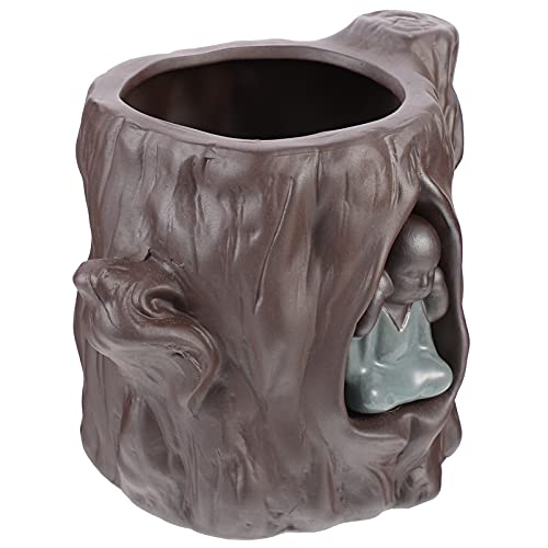 Abaodam Vaso Di Fiori in Ceramica Creativa Mini Per Piante Succulente, Decorazione Naturale Per Casa, Ufficio e Ristoranti, Resistente e Regalo Originale