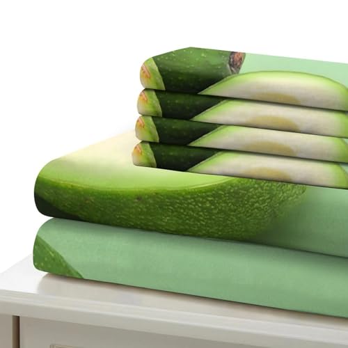 Housse de couette avocat 3D microfibre de qualité - 7