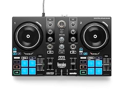 Hercules DJControl Inpulse 200 MK3 - Controlador DJ Ideal Serato Lite | Ya disponible en tu tienda friki favorita! En mundofriki.es!