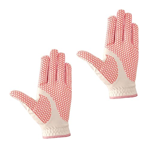 ARTSEWPLY 1Pair Ladies Golf Gloves Breathable Hand Protectors for Women High Performance Golfer Gloves for Training and Matches Comfortable Fit Prevent Finger Injuries for Outdoor