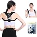 Back Posture Corrector for Women & Men - Back Brace Support Belt, for Shoulder Neck Pain Relief, Slouching Hunching Correction | Adjustable Upper Back Straightener, Comfortable Under Clothes