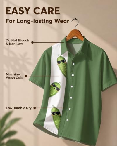 Image of 99TIMORO Funny Movie Mens Hawaiian Shirts Button Down Short Sleeve