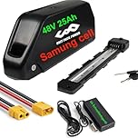 48V 25Ah Batterie de Velo électrique - Batterie vélo pour kit de Conversion Ebike 1500W 750W 1000W - kit de Conversion ebike Batterie et Autres M (Litio Batterie Ebike)