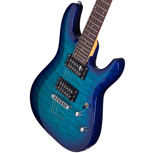 Schecter 443 C-6 Plus Solid-Body Electric Guitar, Obb #TOP3