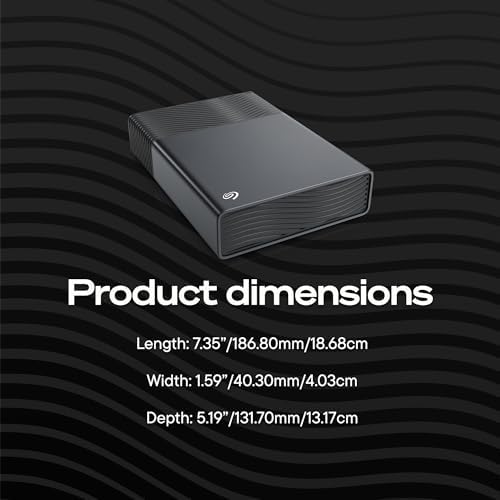 Seagate 16TB One Touch Desktop Hard Drive | USB-C (STNB16000400) — view 6